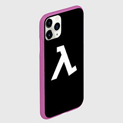 Чехол iPhone 11 Pro матовый Half-Life, цвет: 3D-фиолетовый — фото 2