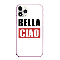 Чехол iPhone 11 Pro матовый Bella Ciao, цвет: 3D-розовый
