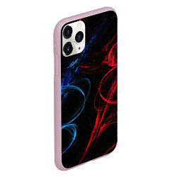 Чехол iPhone 11 Pro матовый SMOKE COLOR, цвет: 3D-розовый — фото 2