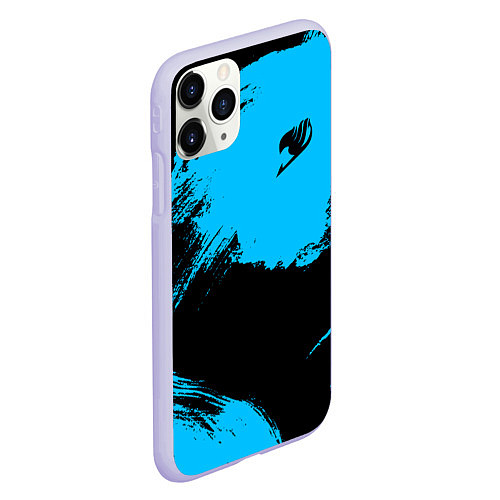 Чехол iPhone 11 Pro матовый Fairy Tail / 3D-Светло-сиреневый – фото 2