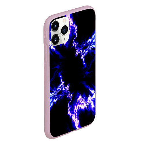 Чехол iPhone 11 Pro матовый ABSTRACTION / 3D-Розовый – фото 2