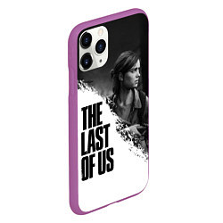 Чехол iPhone 11 Pro матовый THE LAST OF US 2, цвет: 3D-фиолетовый — фото 2