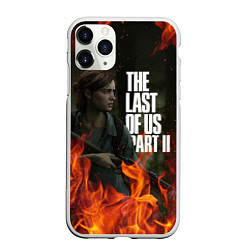 Чехол iPhone 11 Pro матовый THE LAST OF US 2, цвет: 3D-белый