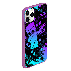 Чехол iPhone 11 Pro матовый FORTNITE x MARSHMELLO, цвет: 3D-фиолетовый — фото 2