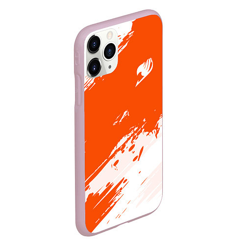 Чехол iPhone 11 Pro матовый Fairy Tail / 3D-Розовый – фото 2