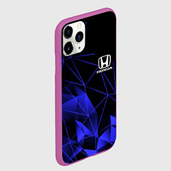 Чехол iPhone 11 Pro матовый HONDA, цвет: 3D-фиолетовый — фото 2