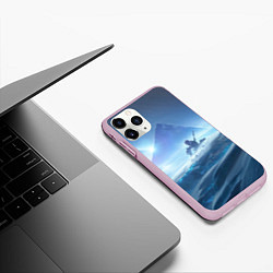 Чехол iPhone 11 Pro матовый DESTINY 2, цвет: 3D-розовый — фото 2