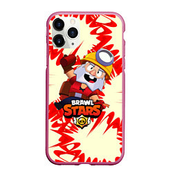 Чехол iPhone 11 Pro матовый Brawl Stars Dynamike