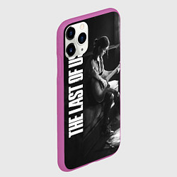 Чехол iPhone 11 Pro матовый The last of us part 2 ЭЛЛИ, цвет: 3D-фиолетовый — фото 2