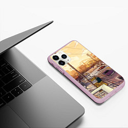 Чехол iPhone 11 Pro матовый GTA San Andreas, цвет: 3D-розовый — фото 2