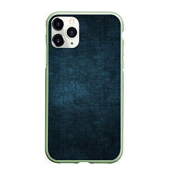 Чехол iPhone 11 Pro матовый Текстура поверхность пятна, цвет: 3D-салатовый