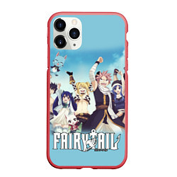 Чехол iPhone 11 Pro матовый FAIRY TAIL ХВОСТ ФЕИ