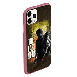 Чехол iPhone 11 Pro матовый The last of us, цвет: 3D-малиновый — фото 2