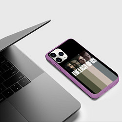 Чехол iPhone 11 Pro матовый The last of us, цвет: 3D-фиолетовый — фото 2