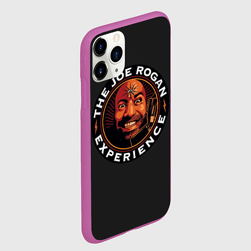 Чехол iPhone 11 Pro матовый THE JOE ROGAN EXPERIENCE / 3D-Фиолетовый – фото 2