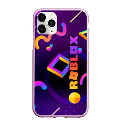 Чехол iPhone 11 Pro матовый Roblox, цвет: 3D-розовый