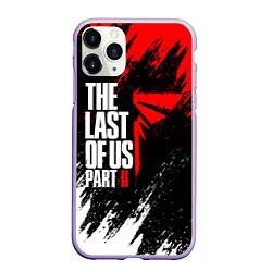 Чехол iPhone 11 Pro матовый THE LAST OF US II, цвет: 3D-светло-сиреневый