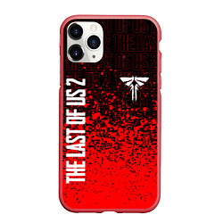 Чехол iPhone 11 Pro матовый The Last of Us: Part 2, цвет: 3D-красный
