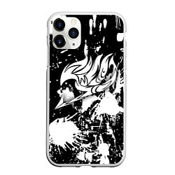 Чехол iPhone 11 Pro матовый FAIRY TAIL ХВОСТ ФЕИ, цвет: 3D-белый