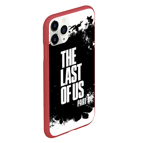 Чехол iPhone 11 Pro матовый ОДНИ ИЗ НАС l THE LAST OF US / 3D-Красный – фото 2