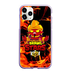 Чехол iPhone 11 Pro матовый BRAWL STARS EVIL GENE ДЖИН