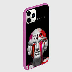 Чехол iPhone 11 Pro матовый Вандалы арт, цвет: 3D-фиолетовый — фото 2