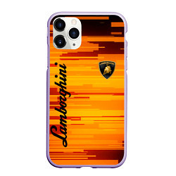 Чехол iPhone 11 Pro матовый LAMBORGHINI