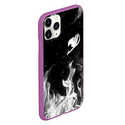 Чехол iPhone 11 Pro матовый FAIRY TAIL ХВОСТ ФЕИ, цвет: 3D-фиолетовый — фото 2