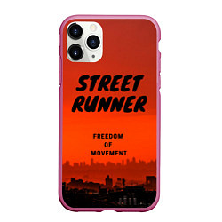 Чехол iPhone 11 Pro матовый Street runner