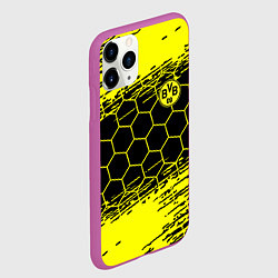 Чехол iPhone 11 Pro матовый BORUSSIA, цвет: 3D-фиолетовый — фото 2