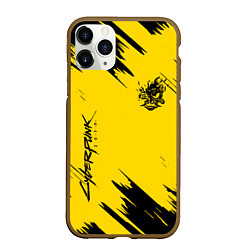 Чехол iPhone 11 Pro матовый CYBERPUNK 2077