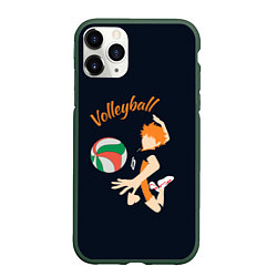 Чехол iPhone 11 Pro матовый Волейбол