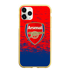 Чехол iPhone 11 Pro матовый ARSENAL, цвет: 3D-желтый