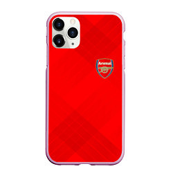 Чехол iPhone 11 Pro матовый ARSENAL, цвет: 3D-розовый