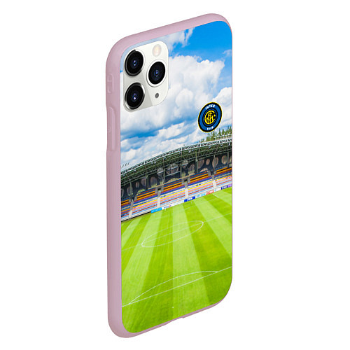 Чехол iPhone 11 Pro матовый FC INTER / 3D-Розовый – фото 2