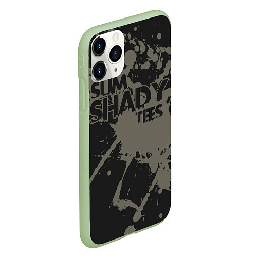 Чехол iPhone 11 Pro матовый Slim Shady / 3D-Салатовый – фото 2