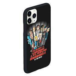 Чехол iPhone 11 Pro матовый Академия Амбрелла, цвет: 3D-черный — фото 2