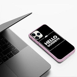 Чехол iPhone 11 Pro матовый Академия Амбрелла, цвет: 3D-розовый — фото 2