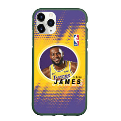 Чехол iPhone 11 Pro матовый LeBron James