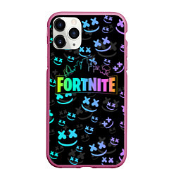 Чехол iPhone 11 Pro матовый FORTNITE MARSHMELLO