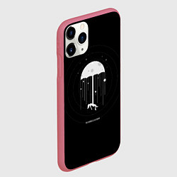 Чехол iPhone 11 Pro матовый The umbrella academy, цвет: 3D-малиновый — фото 2