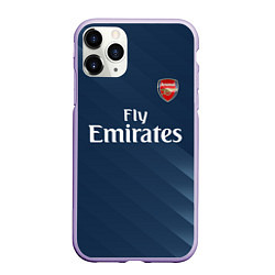 Чехол iPhone 11 Pro матовый ARSENAL, цвет: 3D-светло-сиреневый