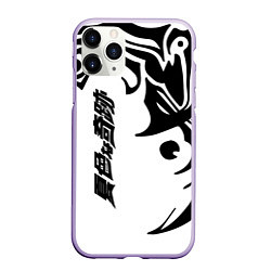 Чехол iPhone 11 Pro матовый JoJo Bizarre Adventure, цвет: 3D-светло-сиреневый