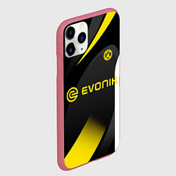 Чехол iPhone 11 Pro матовый BORUSSIA DORTMUND, цвет: 3D-малиновый — фото 2