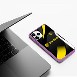 Чехол iPhone 11 Pro матовый BORUSSIA DORTMUND, цвет: 3D-фиолетовый — фото 2