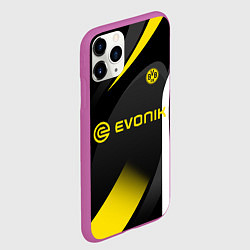 Чехол iPhone 11 Pro матовый BORUSSIA DORTMUND, цвет: 3D-фиолетовый — фото 2