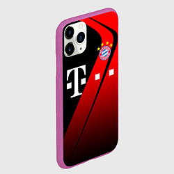 Чехол iPhone 11 Pro матовый FC Bayern Munchen Форма, цвет: 3D-фиолетовый — фото 2