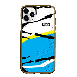 Чехол iPhone 11 Pro матовый Judo, цвет: 3D-коричневый