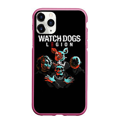 Чехол iPhone 11 Pro матовый Watch Dogs Legion