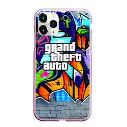 Чехол iPhone 11 Pro матовый GTA